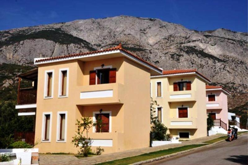 Kyma Hotel Marathokampos Bagian luar foto
