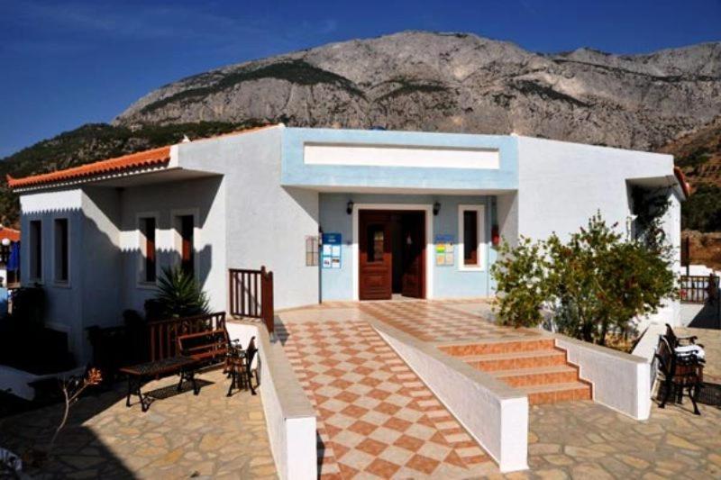 Kyma Hotel Marathokampos Bagian luar foto