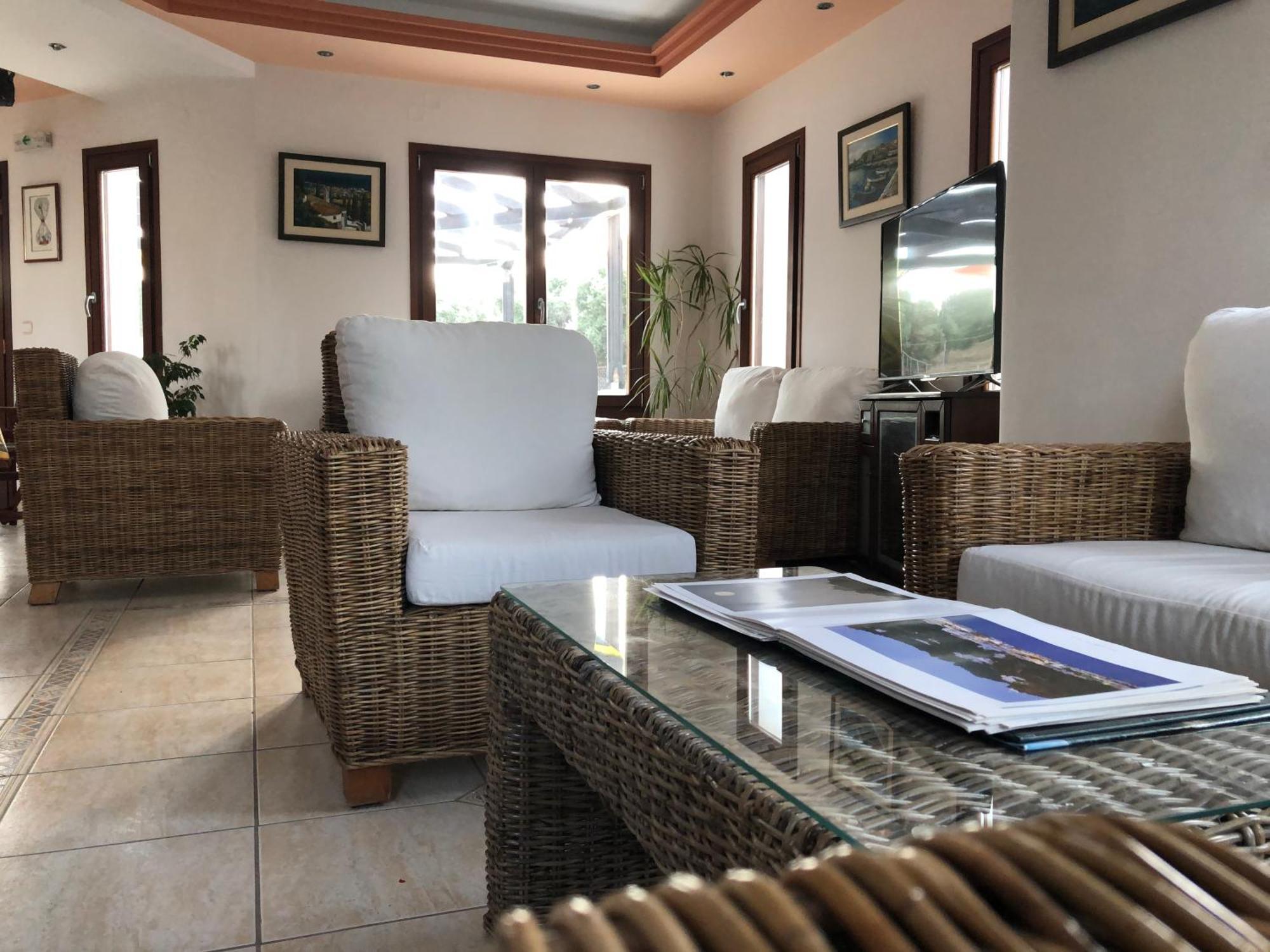 Kyma Hotel Marathokampos Bagian luar foto