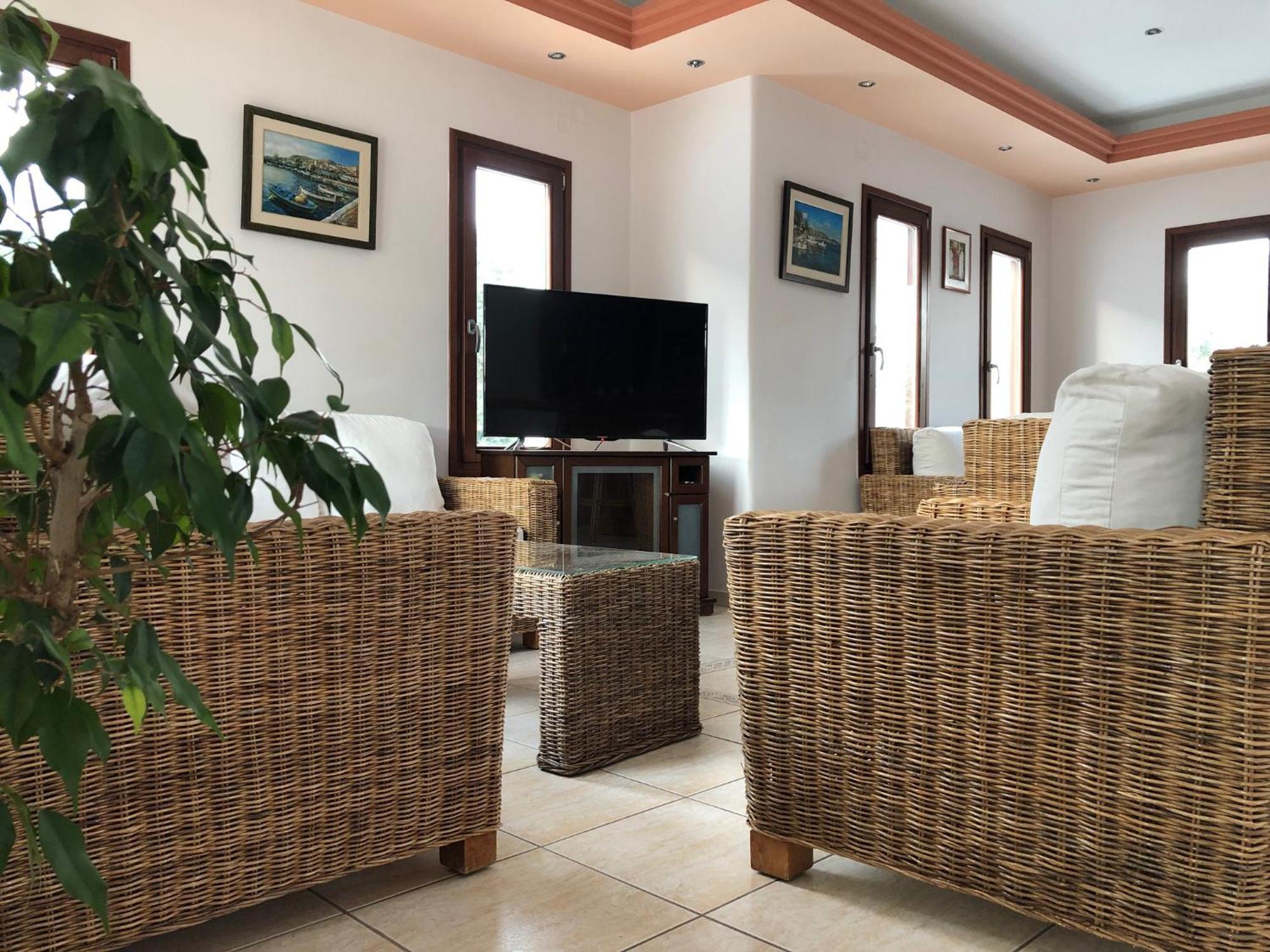 Kyma Hotel Marathokampos Bagian luar foto