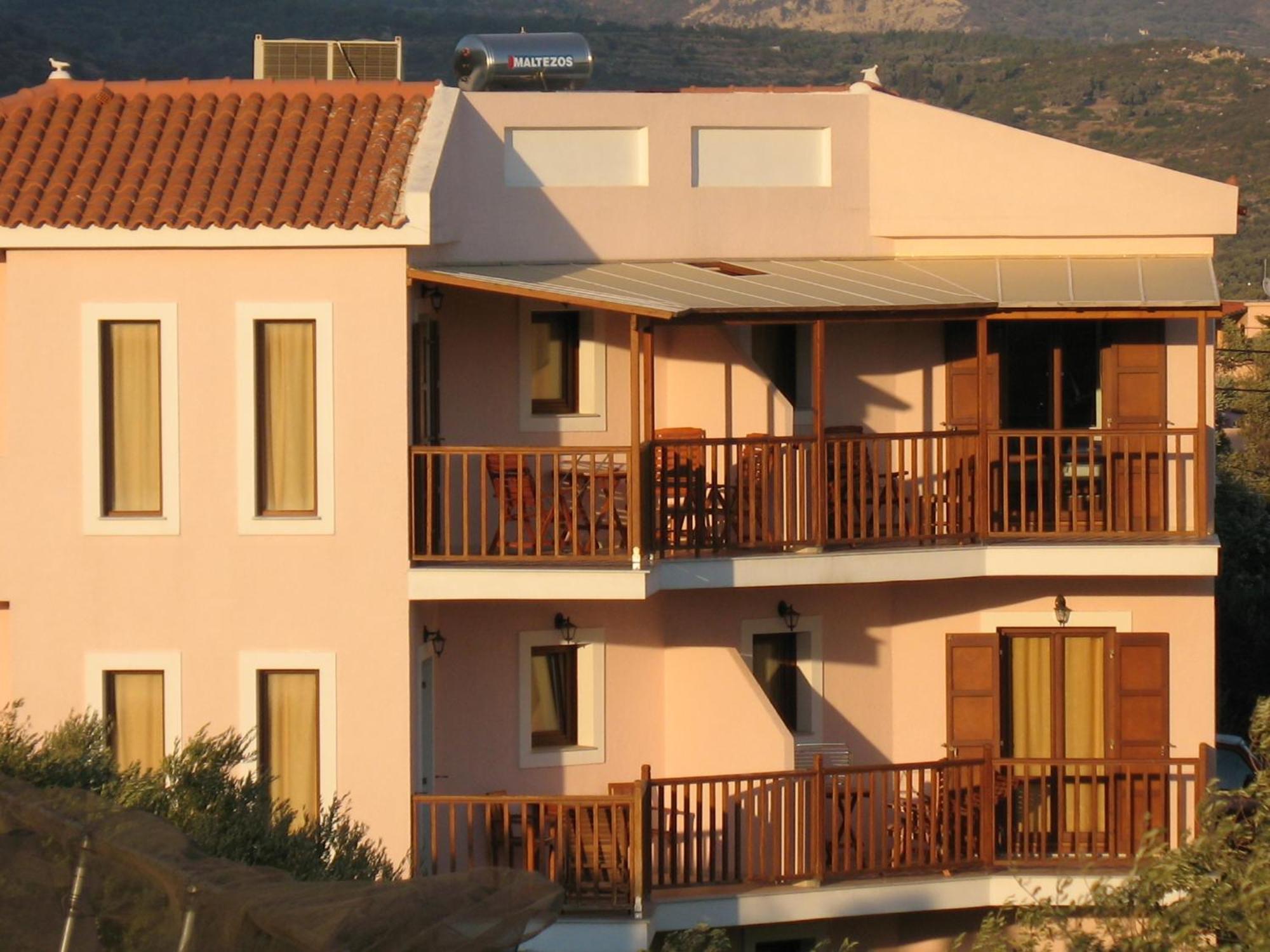 Kyma Hotel Marathokampos Bagian luar foto