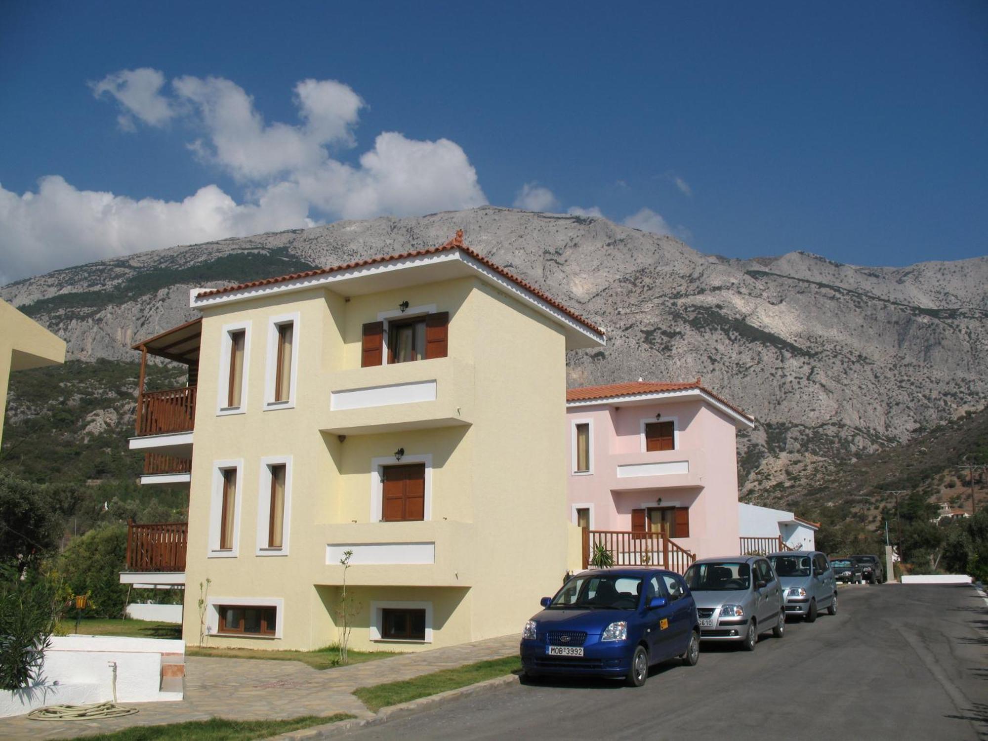 Kyma Hotel Marathokampos Bagian luar foto