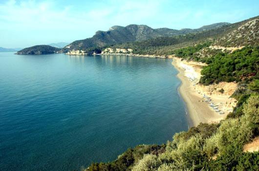 Kyma Hotel Marathokampos Bagian luar foto