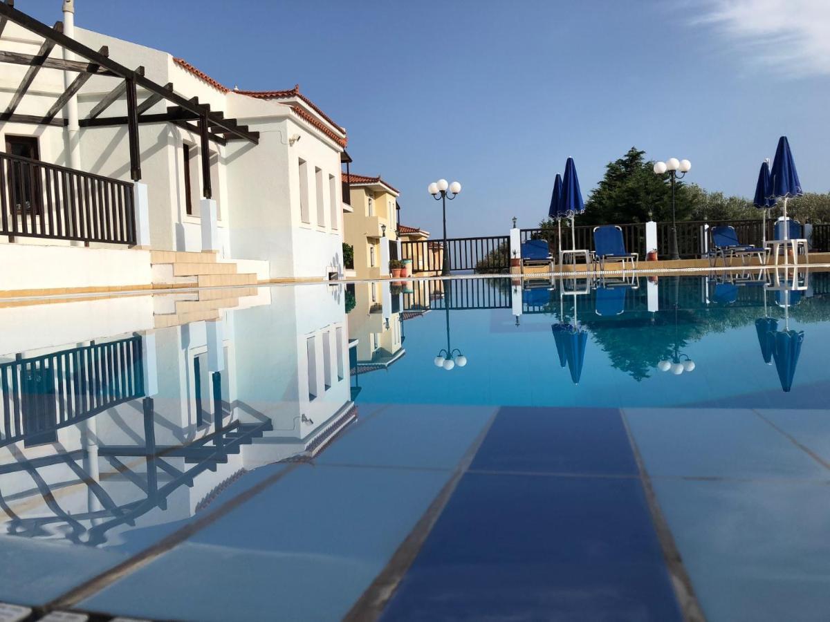 Kyma Hotel Marathokampos Bagian luar foto